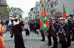 Бургас - Освещаване на бойните знамена