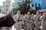 Бургас - Освещаване на бойните знамена