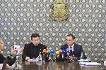 София - пресконференция - Васил Терзиев - Николай Савов