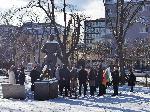 София - поднасяне на венци