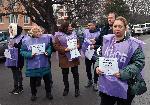 София – Протест на работещи в градския транспорт в столицата
