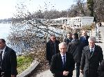 Варна - кметът и премиера -оглед на свлачище