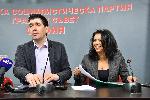 София - брифинг на общински съветници на БСП