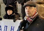 Инициатива 'Правосъдие за всеки' протестира пред Партийния дом (НС) срещу избора на Десислава Атанасова в КС