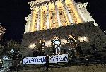 София - Инициатива 'Правосъдие за всеки' протестира пред Партийния дом (НС) сещу избора на Десислава Атанасова в КС
