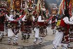 Кукерският фестивал Сурва Перник - 2024  втори ден пъди злото