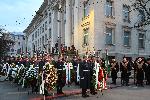 СОФИЯ - Възпоменателна церемония пред паметника на Васил Левски