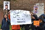 Два протеста посрещнаха съветниците на Столичната община. На заседанието си  те прегласуваха заместник-председателите на СОС  и състава на постоянните комисии с изключение на антикорупционната