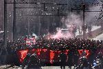 Варна - Шествие на феновете на червените