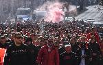 Варна - Шествие на феновете на червените