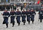 София - Церемония по издигане на националното знаме пред Паметника на Незнайния воин