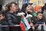 София - Церемония по издигане на националното знаме пред Паметника на Незнайния воин