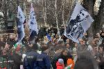 София - Церемония по издигане на националното знаме пред Паметника на Незнайния воин