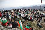 Връх Свети Никола, Казанлък – Честване на Трети март пред паметника Шипка