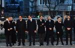 София – Тържествена заря-проверка пред паметника на Цар Освободител
