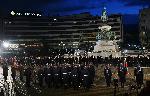 София – Тържествена заря-проверка пред паметника на Цар Освободител