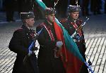 София – Тържествена заря-проверка пред паметника на Цар Освободител