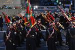 София – Тържествена заря-проверка пред паметника на Цар Освободител