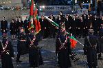 София – Тържествена заря-проверка пред паметника на Цар Освободител