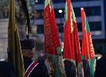 София – Тържествена заря-проверка пред паметника на Цар Освободител