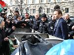 София - Партийния дом - Парламент - протест на привърженици на Възраждане, предвождан от Росен Миланов