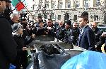 София - Партийния дом - Парламент - протест на привърженици на Възраждане, предвождан от Росен Миланов