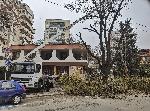 Паднали клони задръстиха централен плевенски булевард