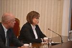 София - Консултации при президента - БСП
