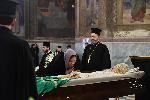 София - Поклонение пред покойния патриарх Неофит