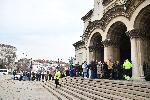 София - Поклонение пред покойния патриарх Неофит