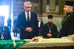 София - Поклонение пред покойния патриарх Неофит