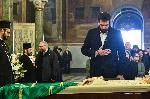 София - Поклонение пред покойния патриарх Неофит