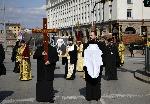 София - Литийно шествие за изпращане на патриарх Неофит