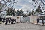 София - Посолство на Русия - протест по време на руските избори