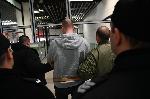 Конвоират Рангел Бизюрев, който пристигна късно снощи на летище София
