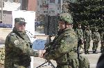 Ямбол - Изпращане на военни в Косово
