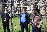 София – Засаждане на дървета в парка Заимов от журито на София филм фест