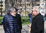 София – Засаждане на дървета в парка Заимов от журито на София филм фест