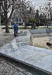 Плевен - Почистване на фонтаните