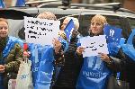 София - Протест на медицински специалисти пред СО