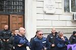 София - Протест на медицински специалисти пред СО