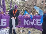 София - Протест на медицински специалисти пред СО