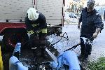 София - Изгорял контейнер за отпадъци