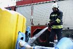 София - Изгорял контейнер за отпадъци