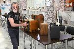 Бургас - Изложение на радиопарати от 50-те г.