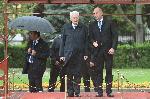 София - Посрещане на президента на Италия Серджо Матарела