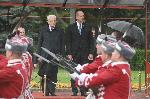София - Посрещане на президента на Италия Серджо Матарела