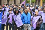 София-Протест на КНСБ-Подкрепа-енергетици