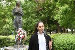Бургас - Почитане на Петя Дубарова