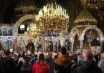София – Празнична литургия за Цветница в катедралния храм Свети Александър Невски